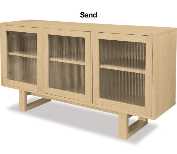 Connect Sideboard - Fluted Glass Doors