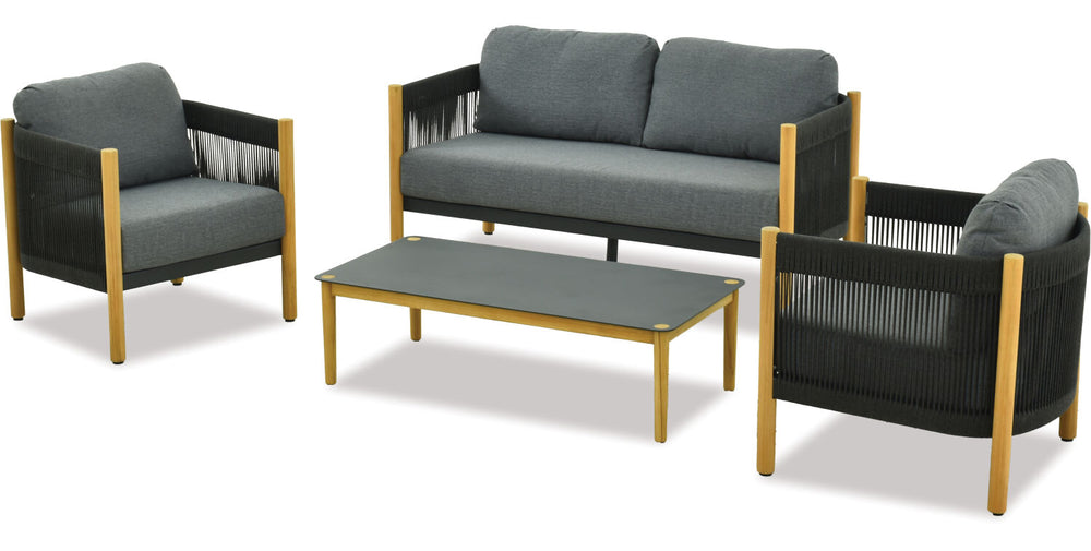 Maui 4-pce Outdoor Lounge Suite
