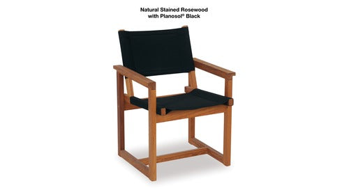 E2 Outdoor Chair - Rosewood