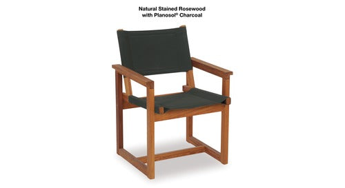 E2 Outdoor Chair - Rosewood