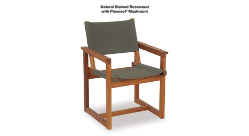 E2 Outdoor Chair - Rosewood