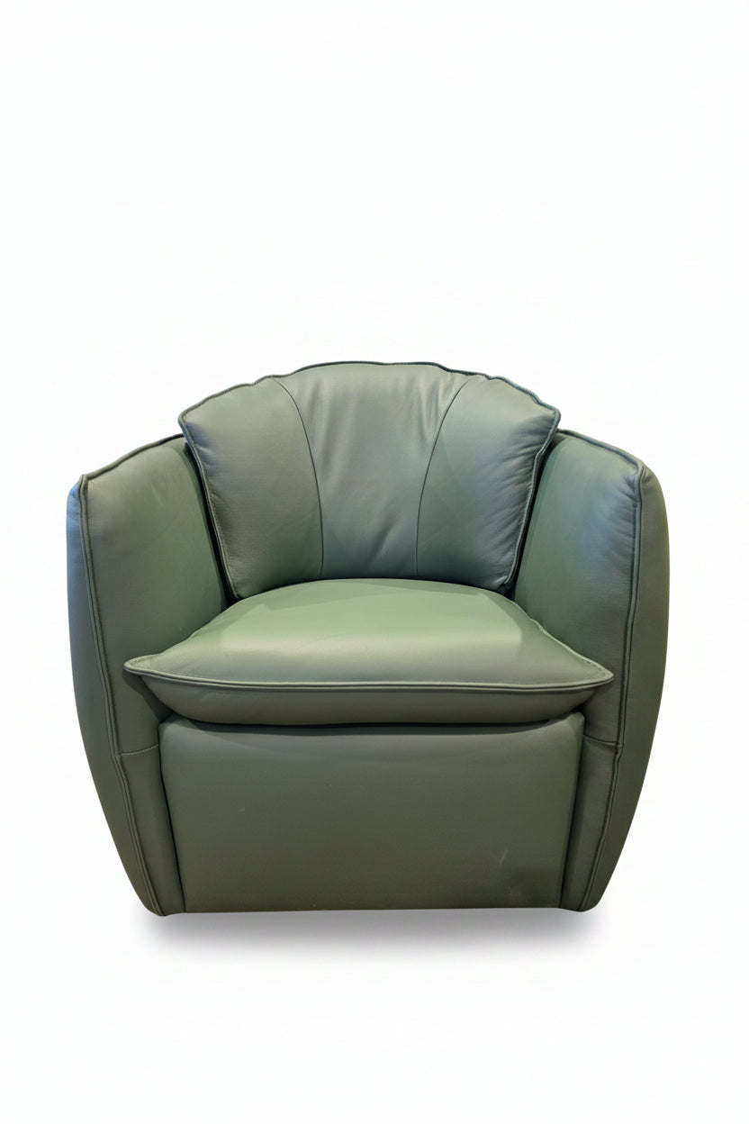 Bliss Swivel Chair - Leather