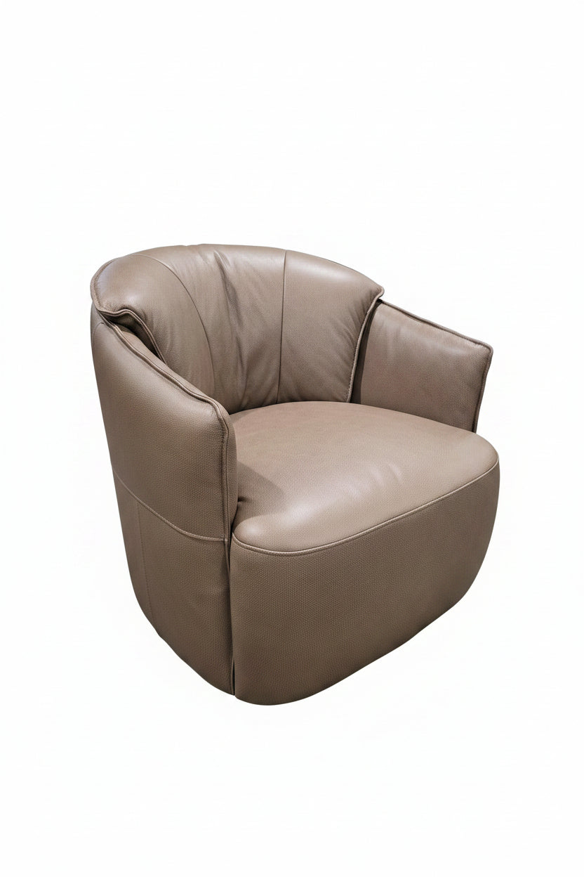 Nook Swivel Chair - Leather