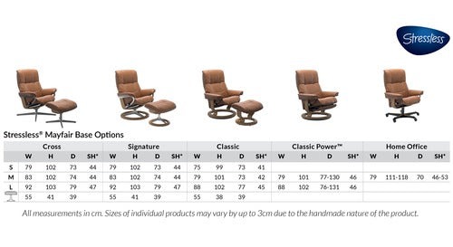 Stressless Mayfair Recliner Medium - Batick Black