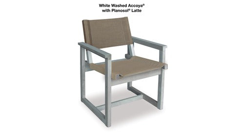 E2 Outdoor Chair - Accoya