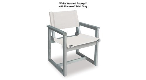 E2 Outdoor Chair - Accoya