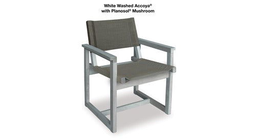 E2 Outdoor Chair - Accoya