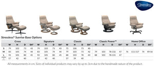 Stressless Sunrise Recliner Large - Batick Platinum Grey
