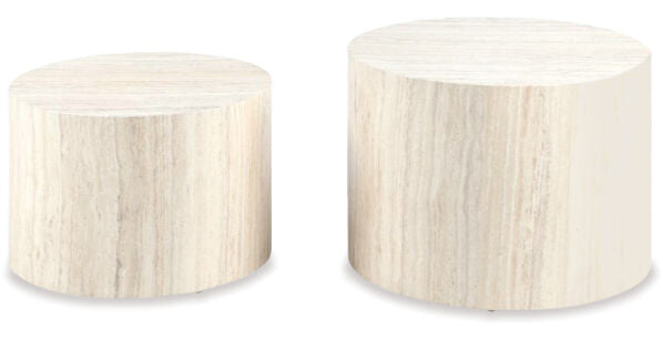 Dice Coffee Table Set - Round