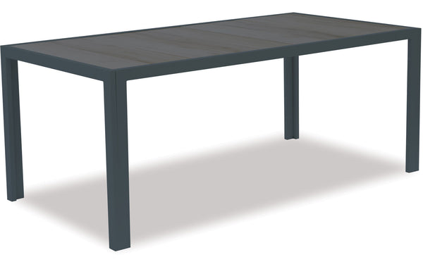 Luca Outdoor Table - Gun metal Grey