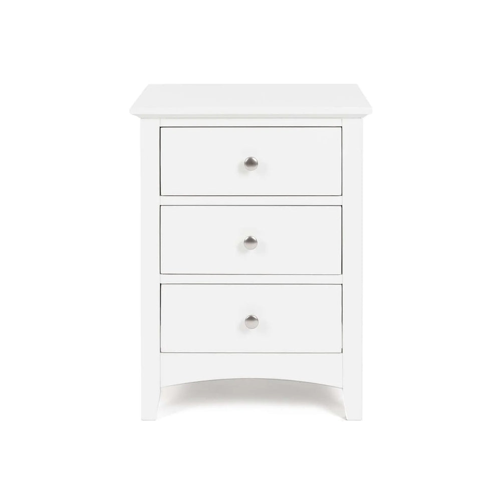 Jessica 3 Drawer Bedside