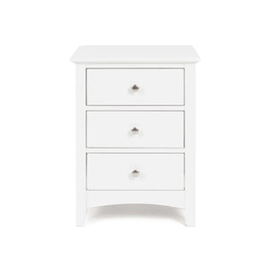 Jessica 3 Drawer Bedside