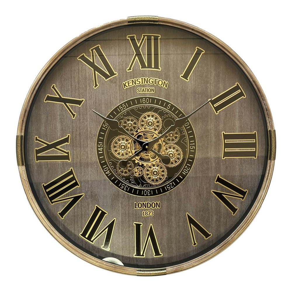 Round Gear Clock