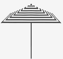 Venice 2.2 Square Pop Up Umbrella