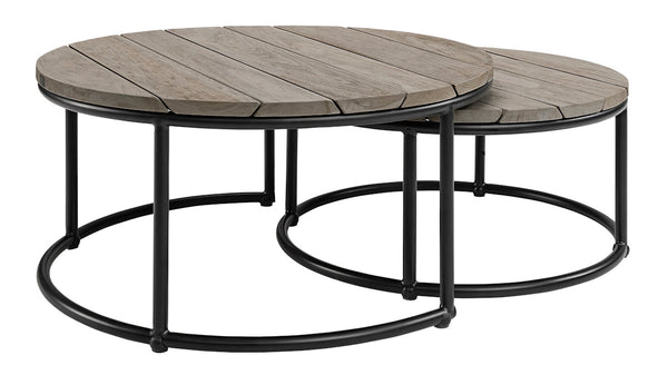 Artwood Anson Outdoor Round Coffee Table Set