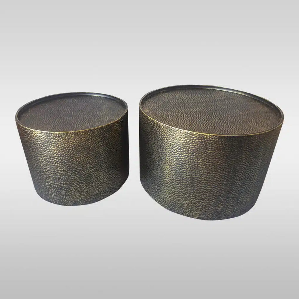 Drum Coffee Table Set