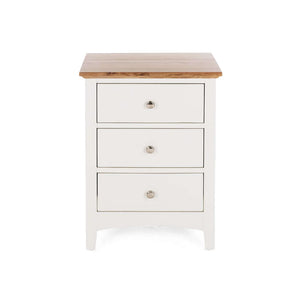 Jessica 3 Drawer Bedside