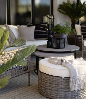 Artwood Toledo Outdoor Ottoman